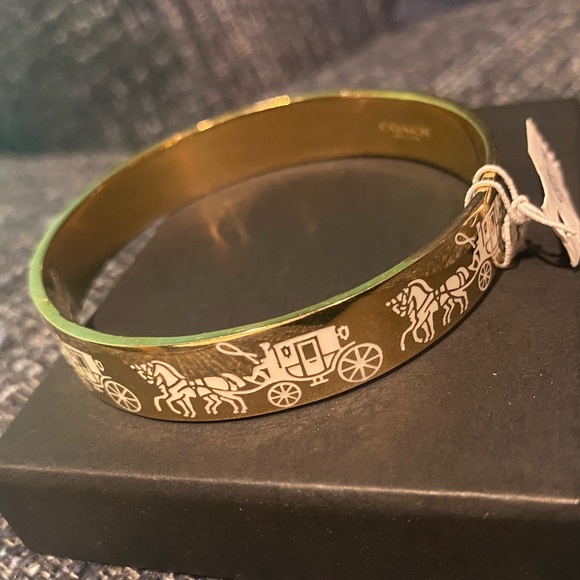 Coach gold bracelet - Picture 2 of 4